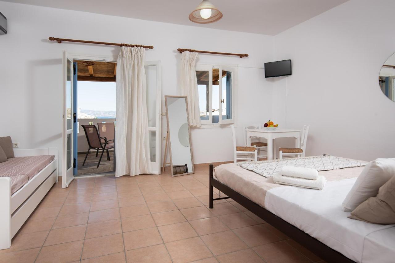 Aqua Naxos Apartments & Suites Ájosz Prokópiosz Kültér fotó