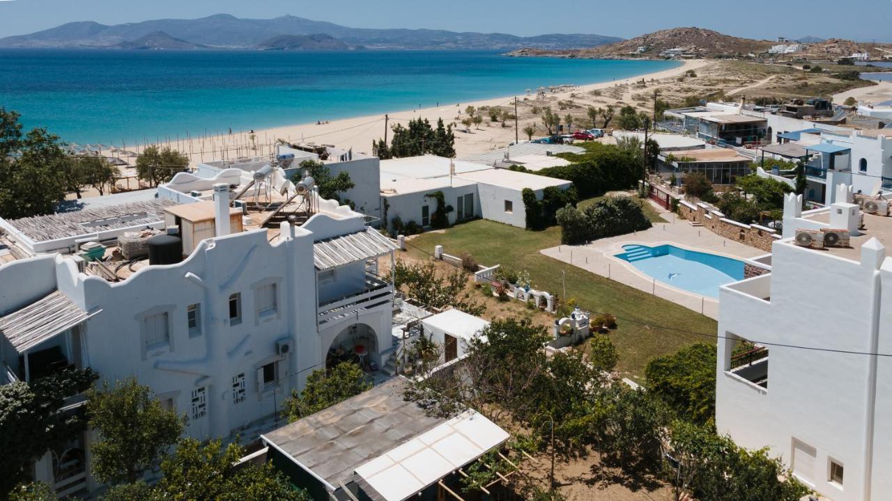Aqua Naxos Apartments & Suites Ájosz Prokópiosz Kültér fotó