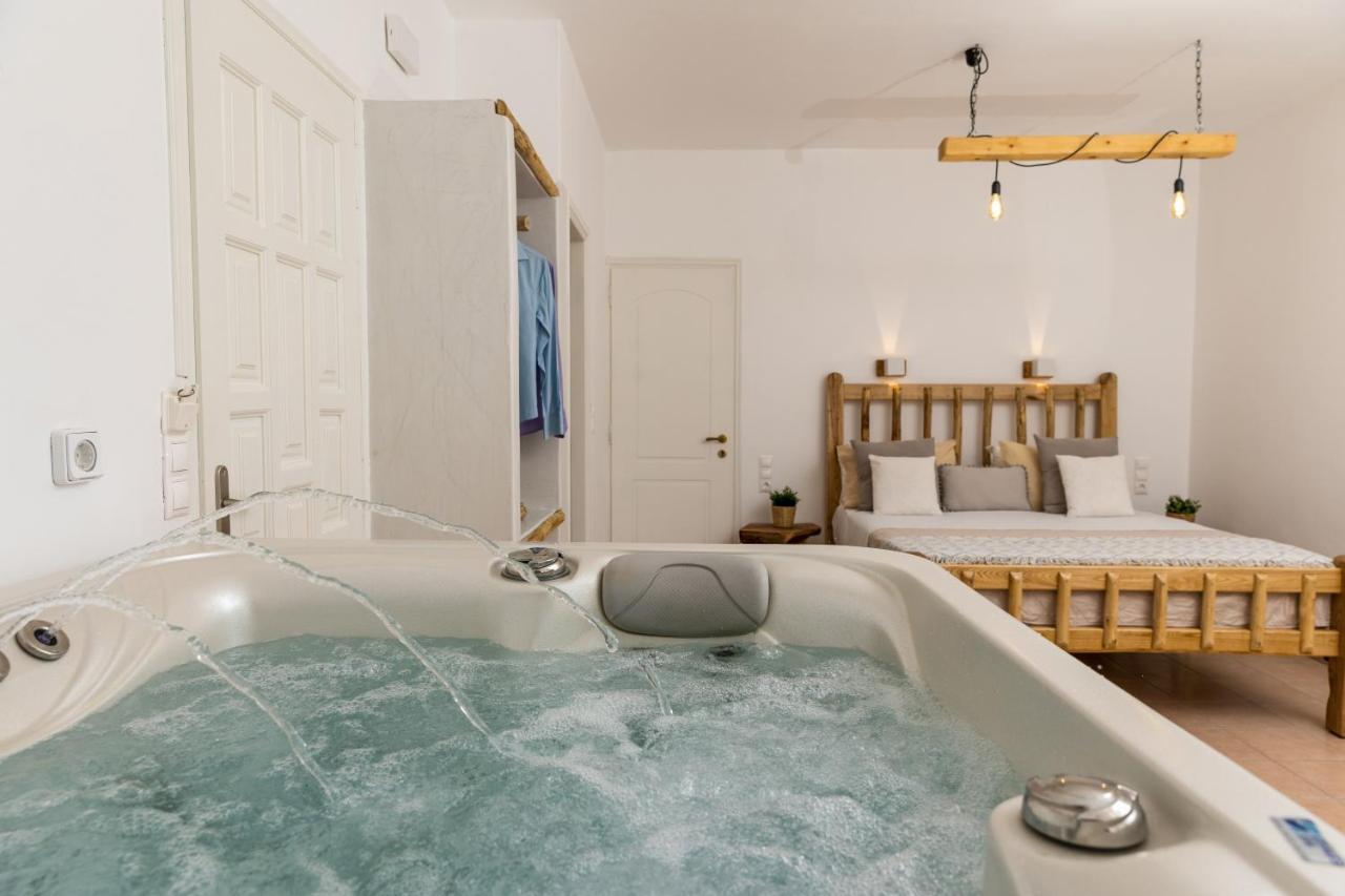 Aqua Naxos Apartments & Suites Ájosz Prokópiosz Kültér fotó