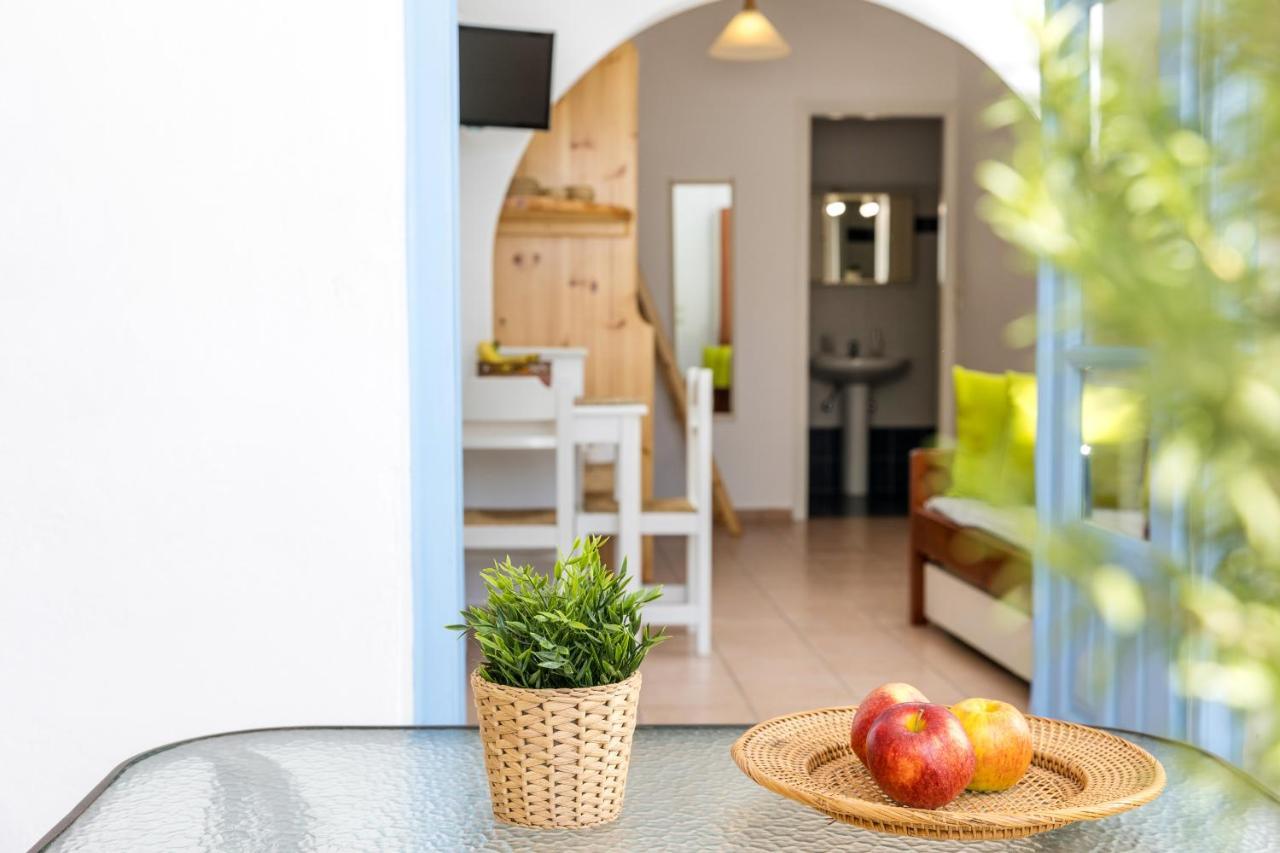 Aqua Naxos Apartments & Suites Ájosz Prokópiosz Kültér fotó