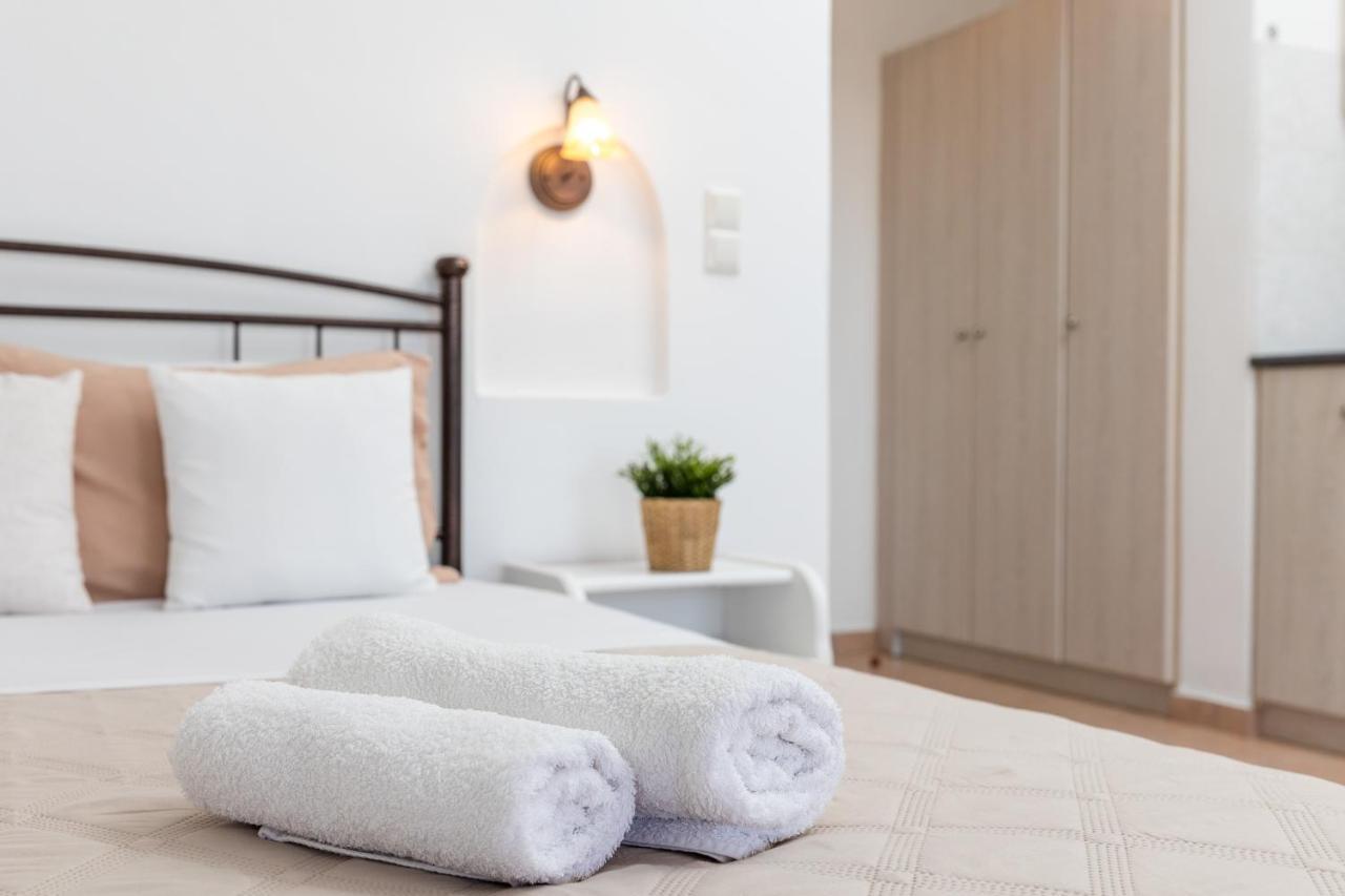 Aqua Naxos Apartments & Suites Ájosz Prokópiosz Kültér fotó